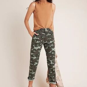 Anthropologie Camo pants The Wanderer